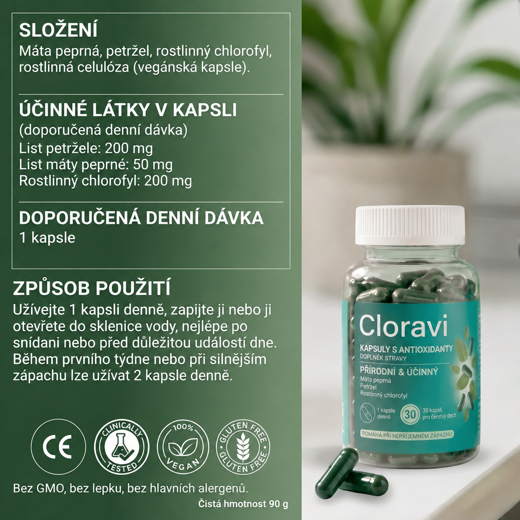 Cloravi – složení