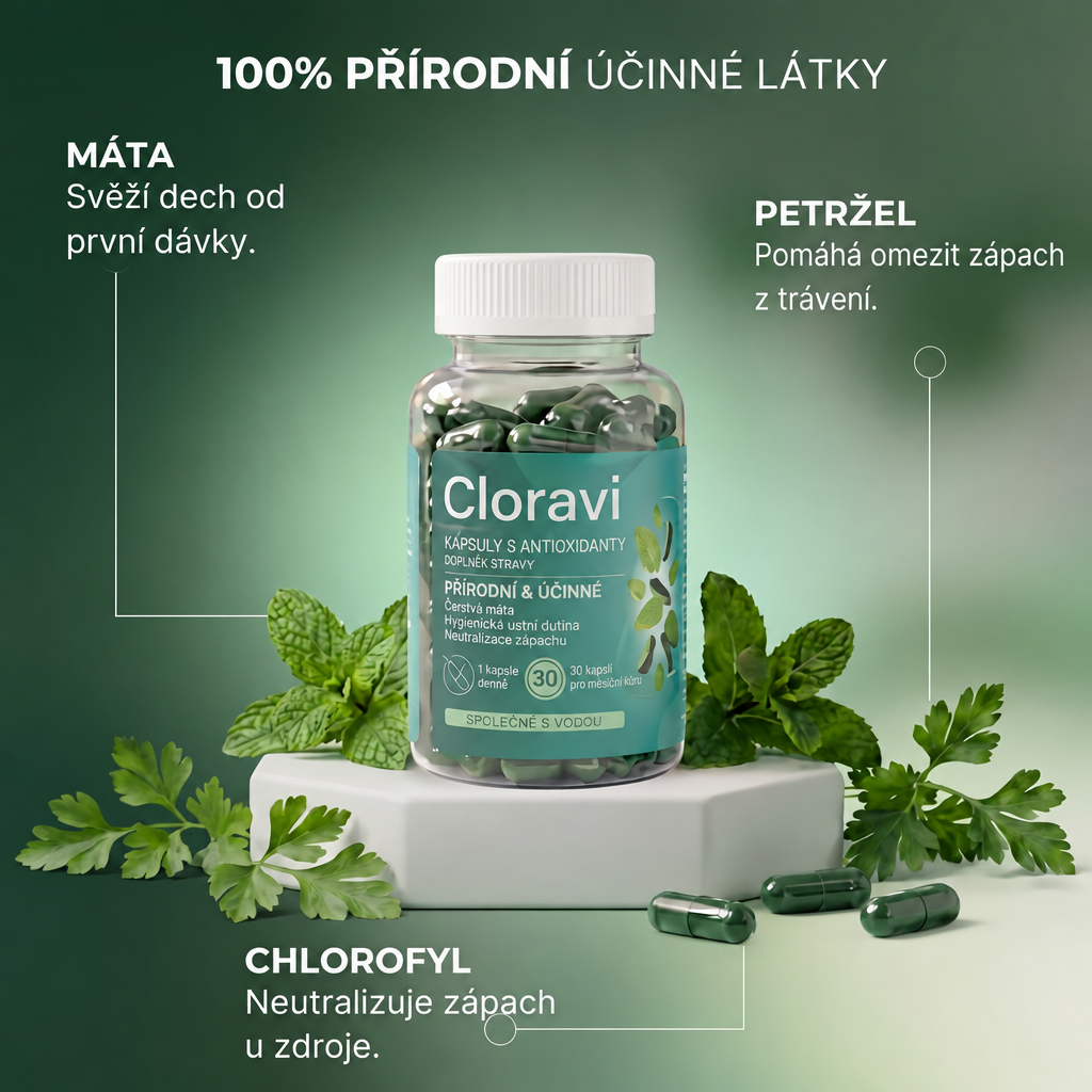 Cloravi – přírodní účinné látky