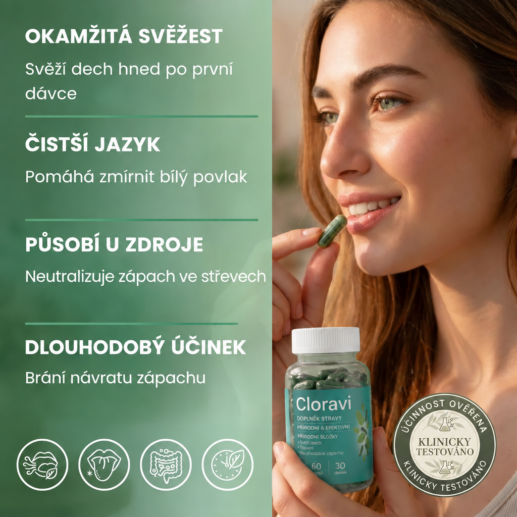 Cloravi – okamžitá svěžest